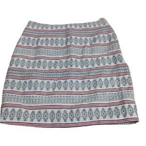 Altar'd State Womens Skirt Size Small Black Red Cream Tribal Knit Lining